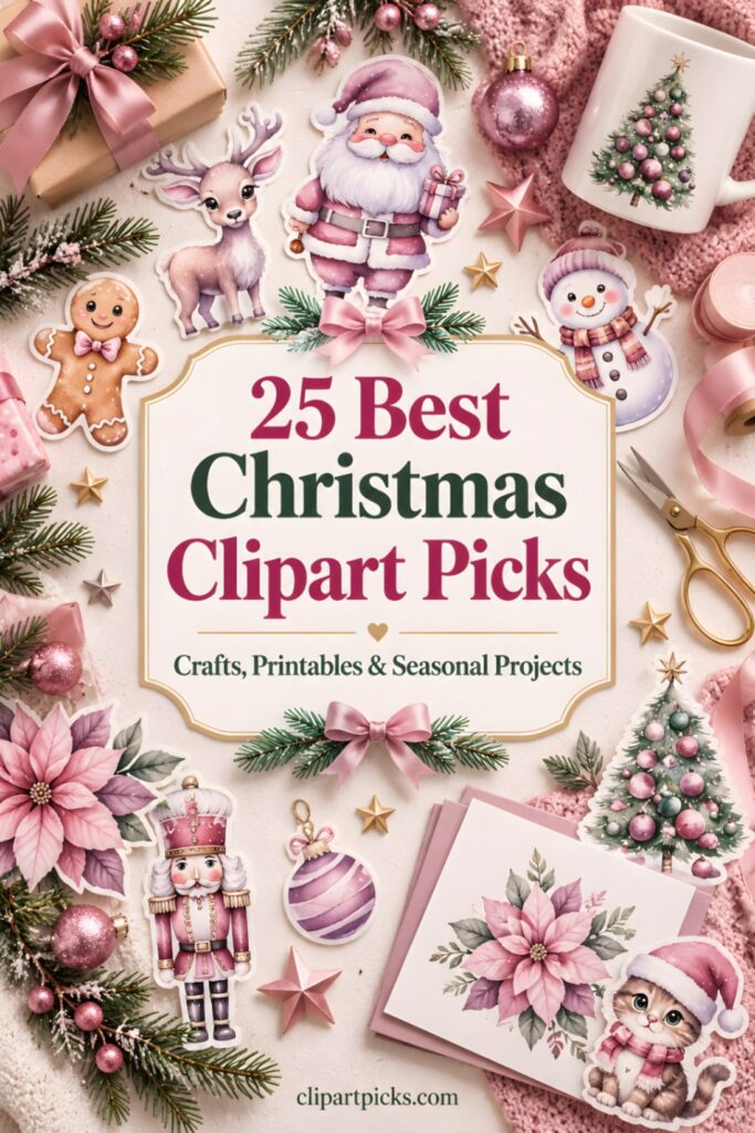25 Best Christmas Clipart Picks for Seasonal Crafts and Printables